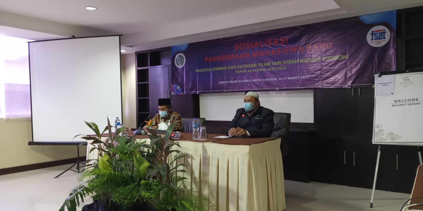 FAKULTAS SYARIAH DAN EKONOMI ISLAM SELENGGARAKAN SOSIALISASI PENERIMAAN MAHASISWA BARU TAHUN 2022