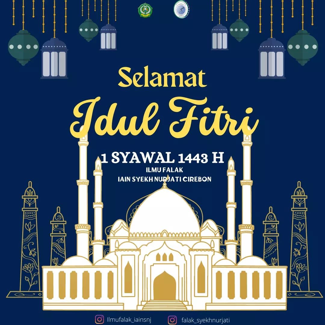 PROGRAM STUDI ILMU FALAK MENGUCAPKAN SELAMAT IDUL FITRI 1443 H