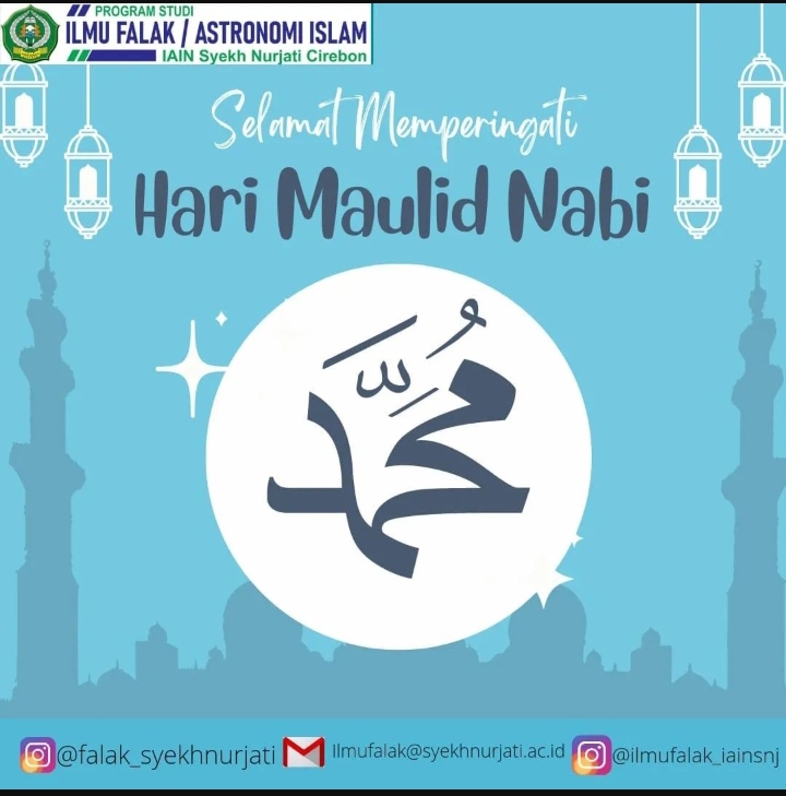 SELAMAT MEMPERINGATI HARI MAULID NABI