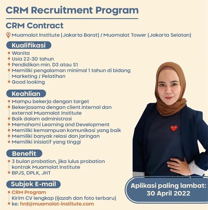 LOWONGAN KERJA MUAMALAT INSTITUTE