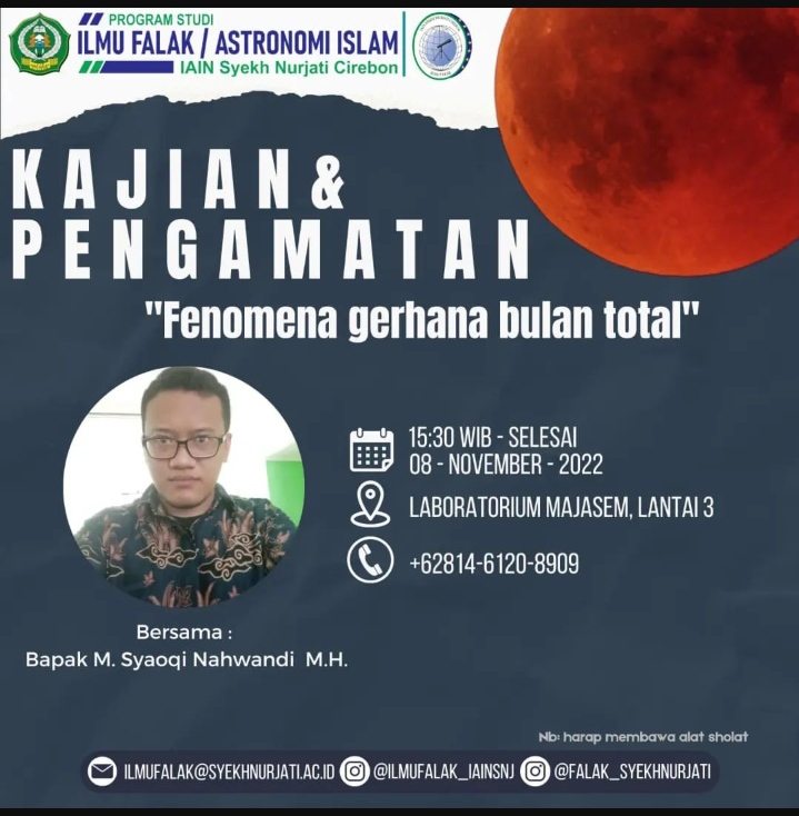 KAJIAN DAN PENGAMATAN FENOMENA GERHANA BULAN TOTAL