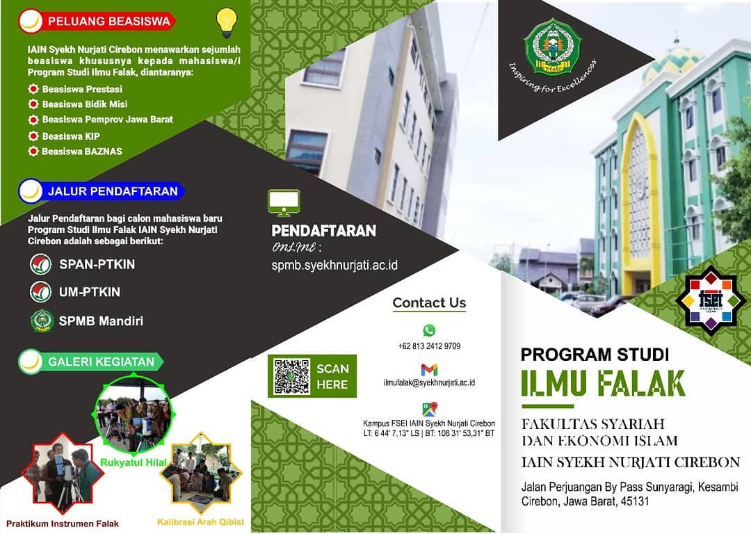 PROFIL PROGRAM STUDI ILMU FALAK FAKULTAS SYARIAH DAN EKONOMI ISLAM IAIN SYEKH NURJATI CIREBON