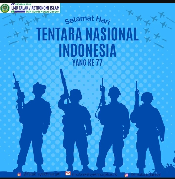 SELAMAT HARI JADI TENTARA NASIONAL INDONESIA YANG KE 77
