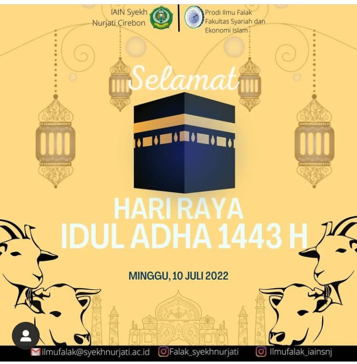 SELAMAT HARI RAYA IDUL ADHA 1443 H